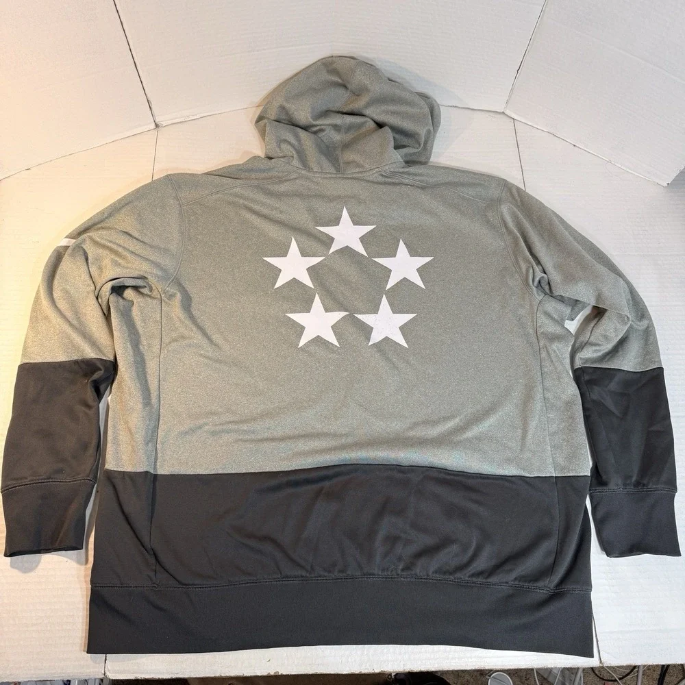 Nike‎ Stanford University Hoodie Sweatshirt Mens XXL Therma-fit 2XL Stars Swoosh